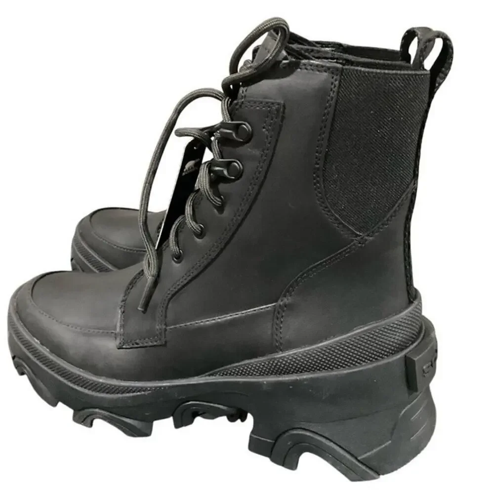 Sorel Women’s Lace-Up Boots Black Size 6.5 NIB